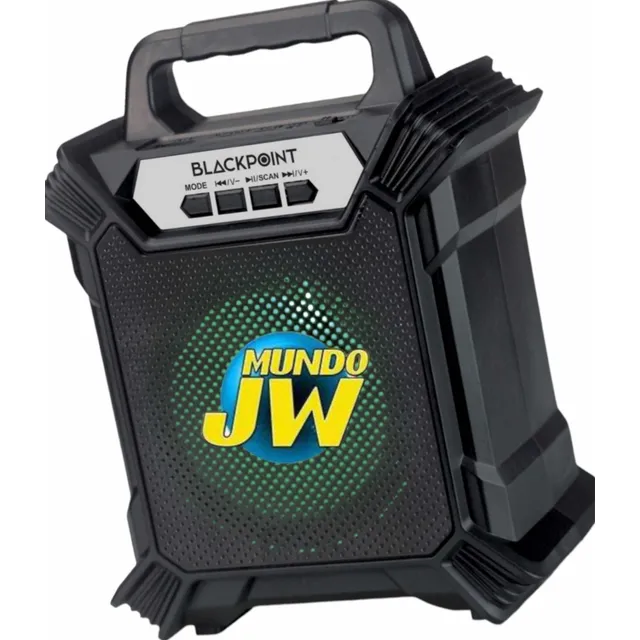 Parlante Portatil Bluetooth Black Point By Panacom S19 Jw