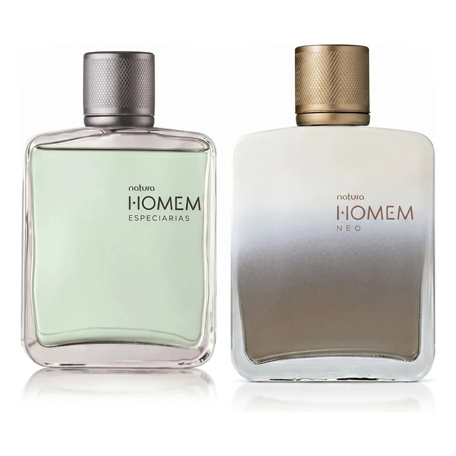 Kit Natura Homem: Deo Colônia Especiarias 100ml + Deo Colônia Neo 100ml
