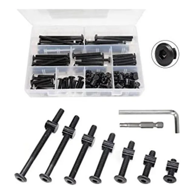 Binifimux Kit De Repuesto De Tornillos De Cuna Para Bebé