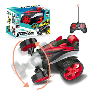 Carro De Control Remoto Rc Carro De Acrobacias 360°/90° Color Rojo Maange Con Batería Recargable Y Cable De Datos Día Del Niño Carro De Control Remoto Rc Carro De Acrobacias 360°/90° Color Rojo Maange Con Batería Recargable Y Cable De Datos Día Del Niño