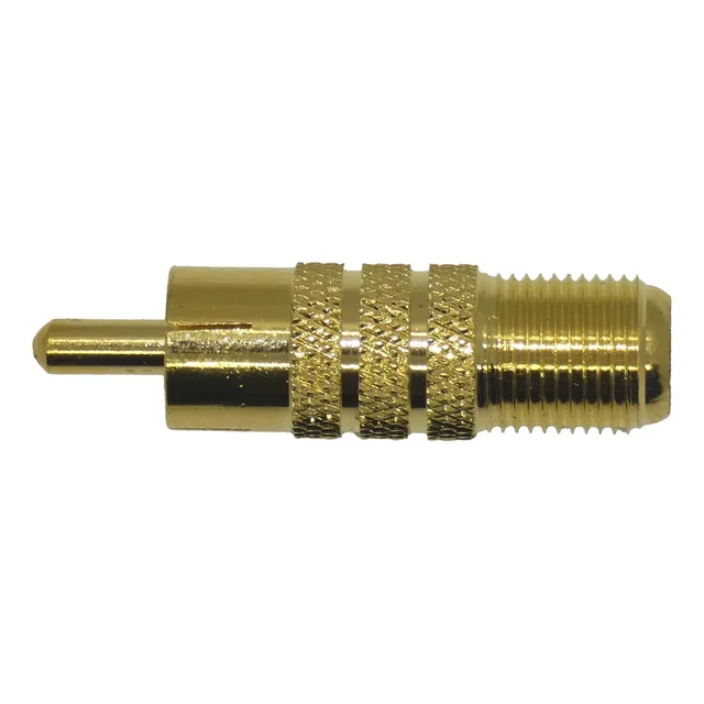 Adaptador Coaxial A Rca Macrotel -  Tv - Catv - Cable