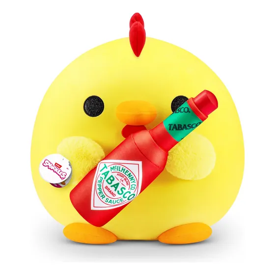 Zuru Snackles Peluche Super Tamaño 35 Cm Plush Squishy Suave Color Chicken And Tabasco