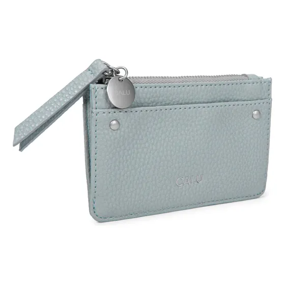 Billetera Tarjetero Sophie Pu Dusty Verde Calu