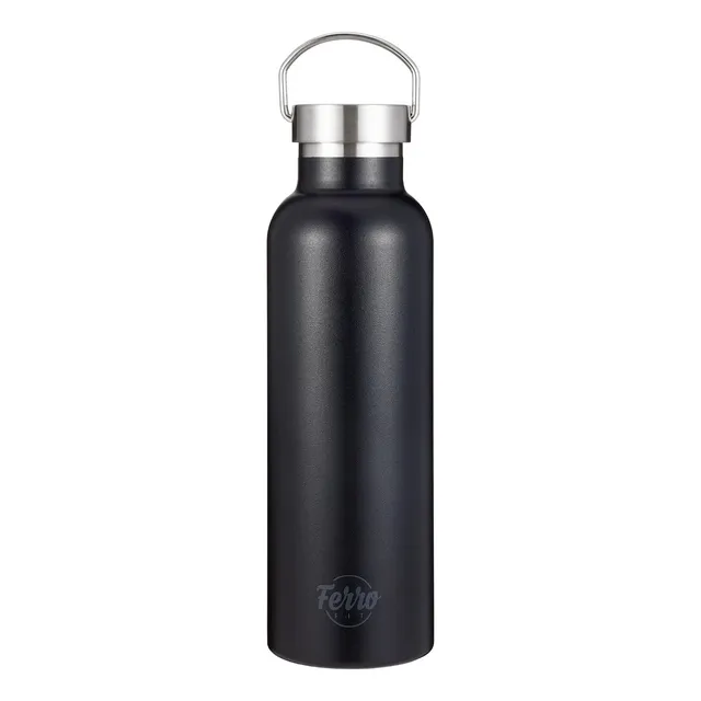 Garrafa Inox 750ml Termica Squeeze Agua Bpa Free Ferro Fit