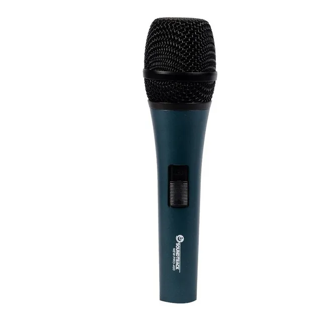 Microfono Dinamico Metalico Estuche Pro400 Soundtrack