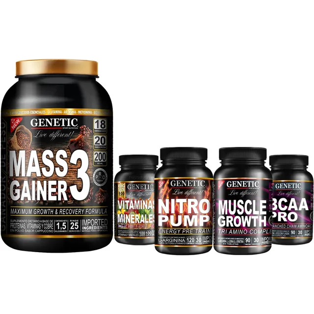 Anabol 5 Crecimiento Muscular Sostenido Pro Hormonal Genetic