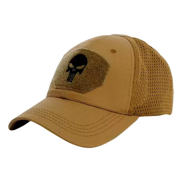 Gorra Calavera Ajustable Cachucha Velcro Para Parches Gtc01