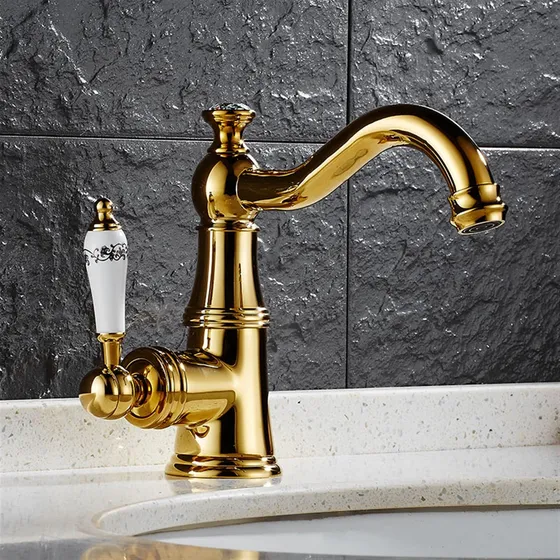 Grifo Baño Frio Caliente Fregadero Lavabo Mezclador Agua Un