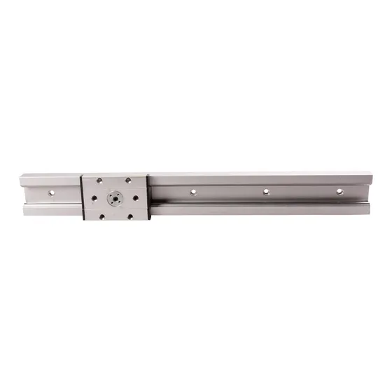 Heavy Duty Barra Deslizante Rodamiento Lineal 20 Inch Largo