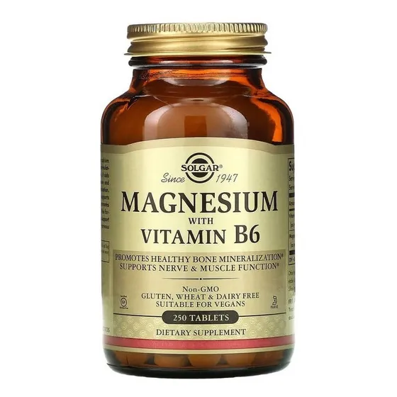Magnésio com vitamina B6 X 250 comprimidos