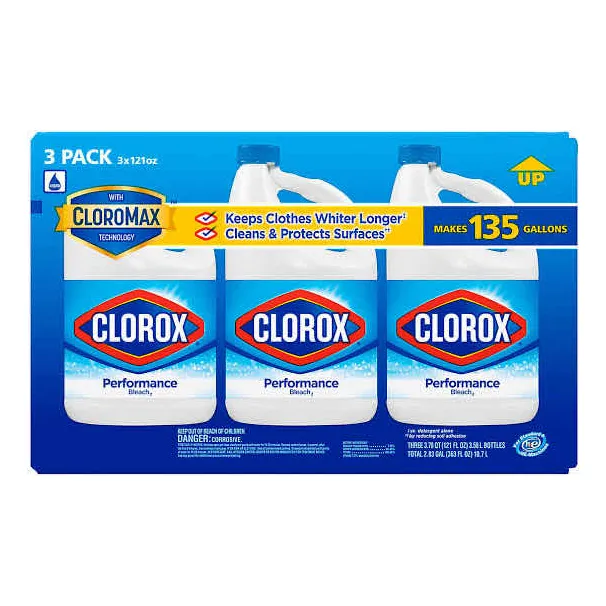Clorox 3 Pack 10.7 Litros Cloromax Technology