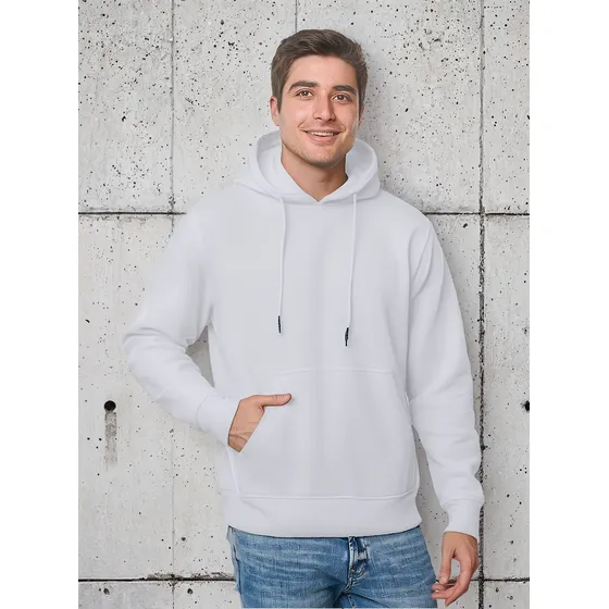 Sudadera Con Cierre Mayoreo 6 Piezas Bordar Estampar Lisa