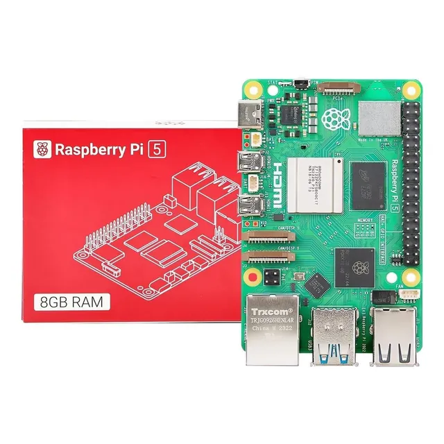 Tecneu Raspberry Pi 5 Computadora De Una Sola Placa SDRAM 8GB
