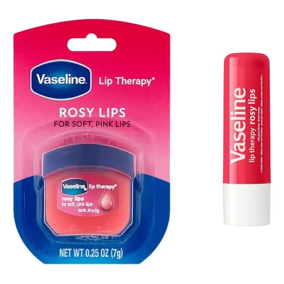 Vaseline Rosy Labial + Tarrito - g a $1212