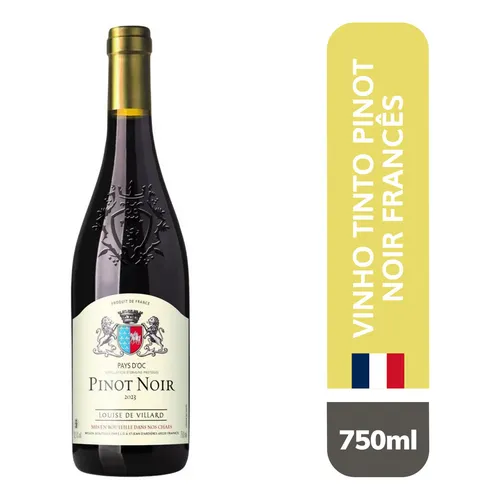 Vinho tinto Amitié Pinot Noir 750ml | MercadoLivre