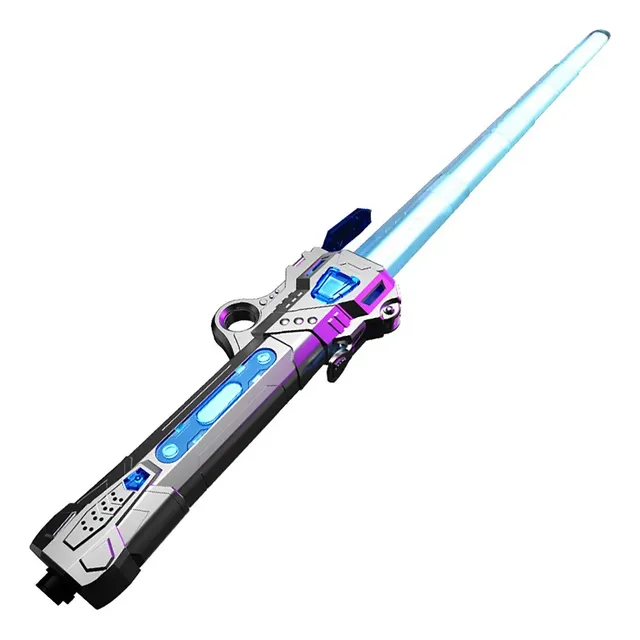 Espadas Láser 2 En 1 De Metal Led Combat Star Wars