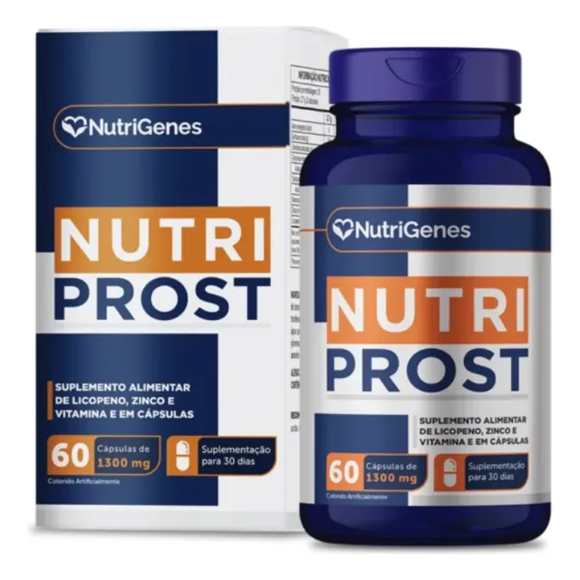 Nutri Prost Ajuda Na Próstata E Imunidade 60 Cps 1300mg