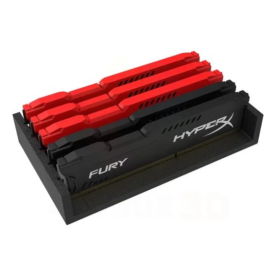 Suporte Rack Externo Organizador De Pente 5x Memória Ram