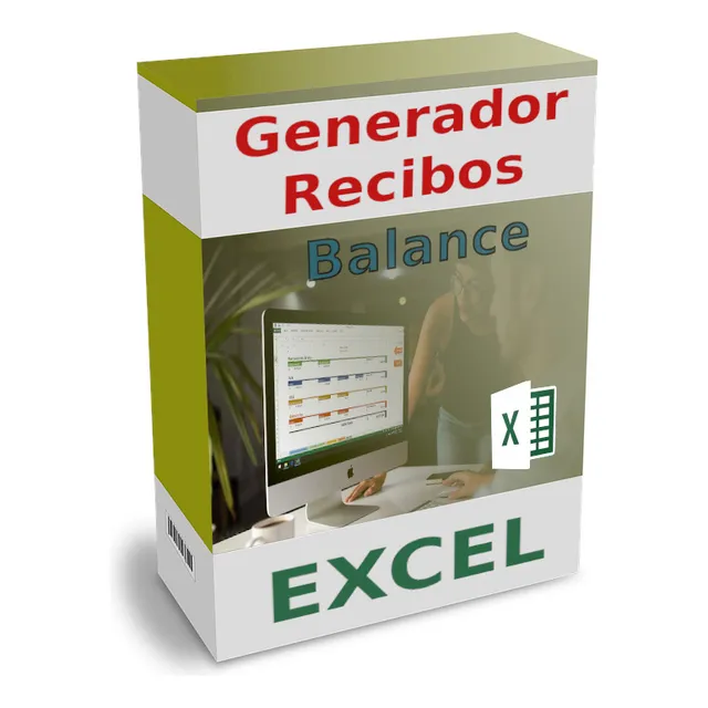 Software Generador De Recibos. Excel.