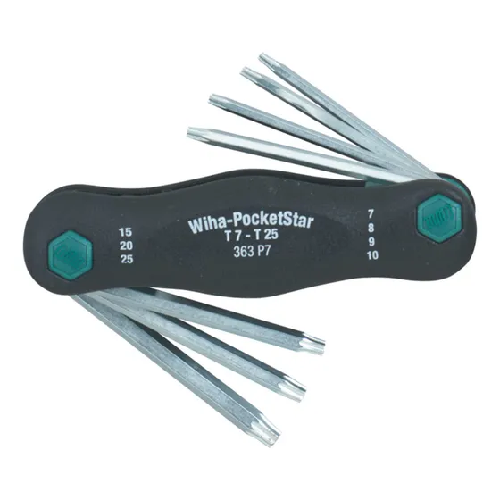 36396 7 Pieza Torx Pocketstar Desplegable Establecido