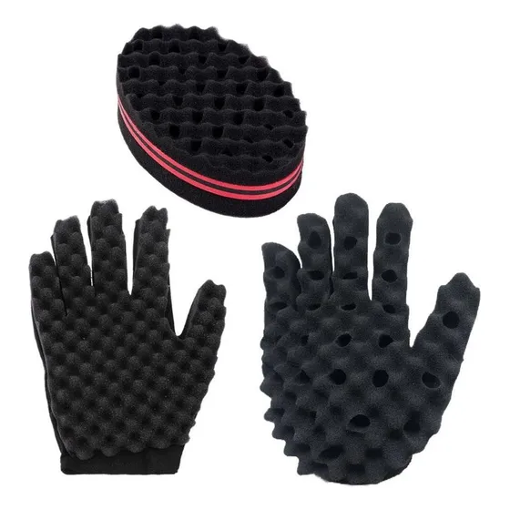 Kit De Guantes De Pelo De Peinado De Cabello Twist Afro Hair