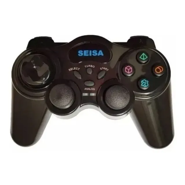 Joystick inalámbrico Seisa SJ-1009P negro