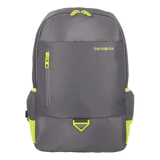 Mochila Samsonite Acceleration Rock Color Gris Diseño de la tela Liso