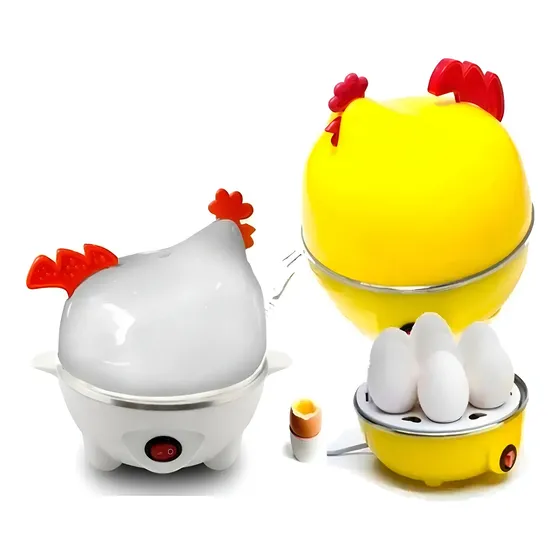 Gallina Electrica Cocinador Hervidor De 7 Huevos A Vapor Fit