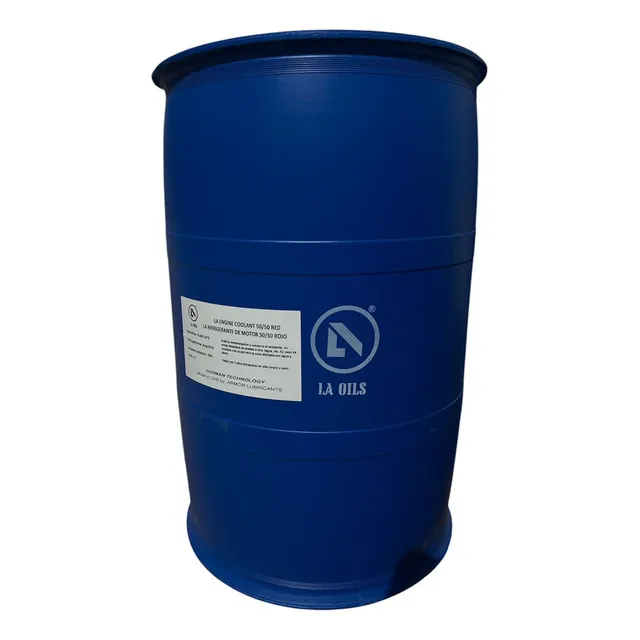 Tambor De Refrigerante De Motor 50/50 Rojo 208 L