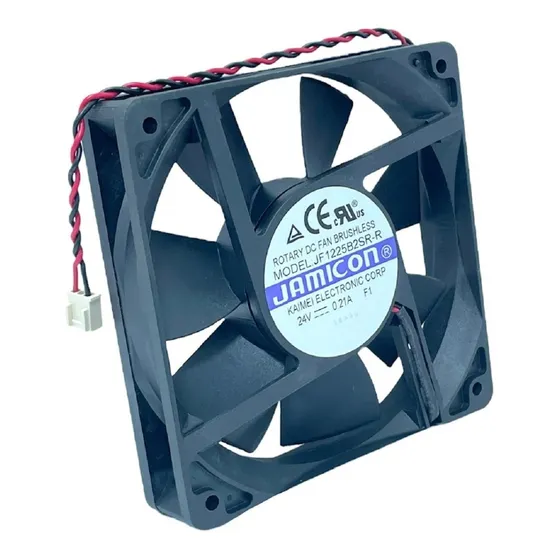 Ventilador Axial 24vcc Cabo 330mm Para Inversor Weg Cfw09
