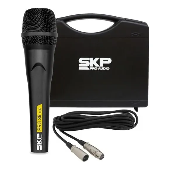 Micrófono De Mano Skp Pro 35 Xlr