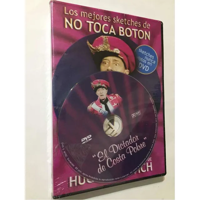 Dvd No Toca Botón-sofovich Dictador De Costa Pobre (cerrado)