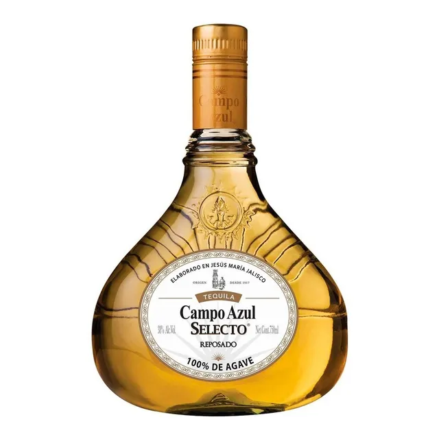 Tequila Campo Azul Selecto Reposado 100% Agave 750ml