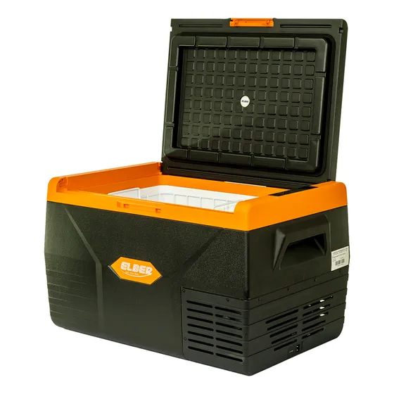 Heladera Elber Black 12/24 Voltios Portatil 50 L P/camión