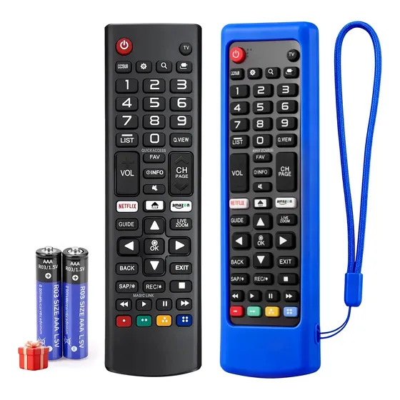 Controle remoto universal ZNEMAZ para TV LG (todos os modelos) compatível com 32lm577bpua e todas as LG Smart TV Lcd Led 3d Hdtv Akb75375604 Akb75095307 Akb75675304 Akb74915305