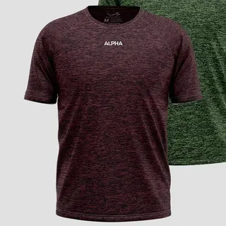 Usealpha Kit 2 Camisetas Dry Alpha Masculina