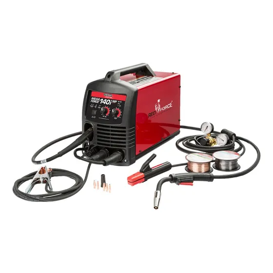 Equipo Soldar Multiproceso Megaforce 140i Mp Lincoln Color Rojo 110V