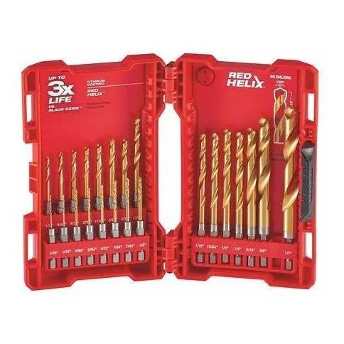 Shockwave Juego Broca Titanio Grado