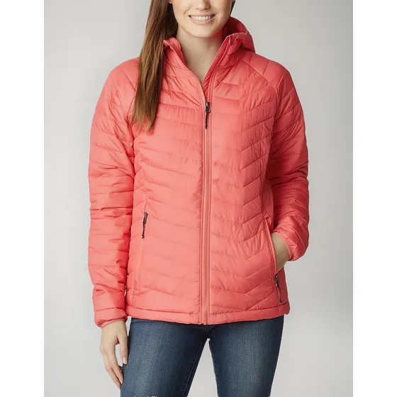 Campera Columbia Outdoor Mujer Powder Lite Cap M Salmon Cli