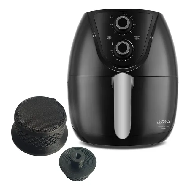 Botão Compatível Air Fryer Britânia Bella Cuccina Timer