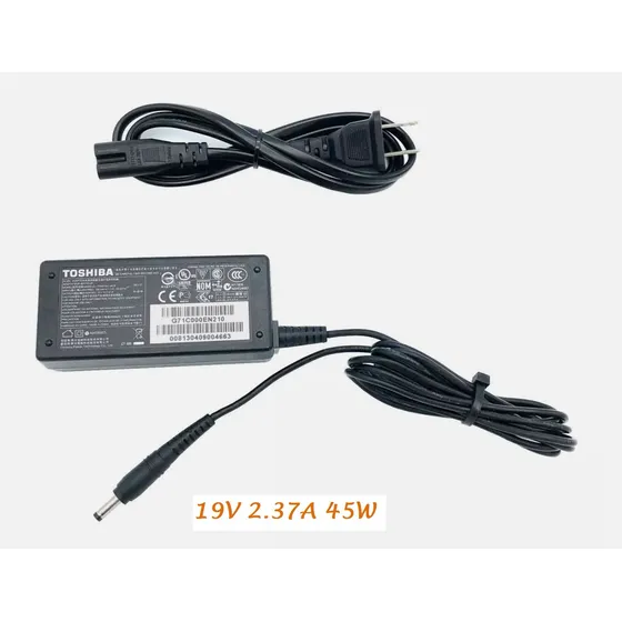 Cargador Adaptador Laptop Toshiba 19v 2.37, Original, Nuevo