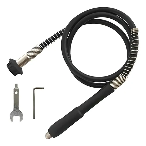 Kit Eixo Flexível Chicote 105 Acessórios Para Micro Retífica
