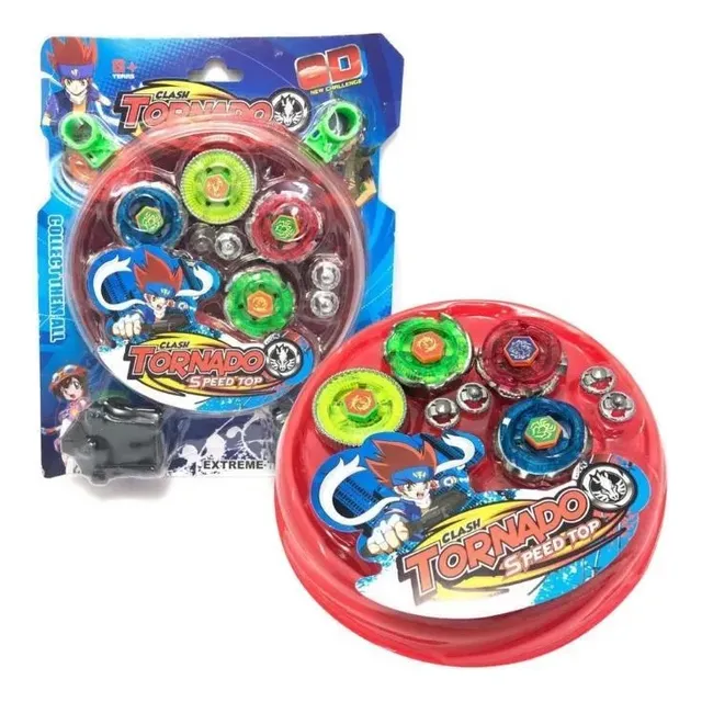 Beyblade Tornado Set Completo