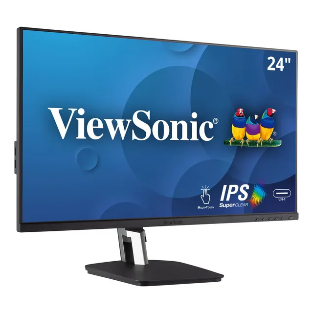 Monitor Viewsonic Td2455 De 24 Táctil Full Hd Ips Conectiv
