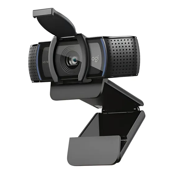 Web Cam Logitech C920s + Cortina De Privacidade