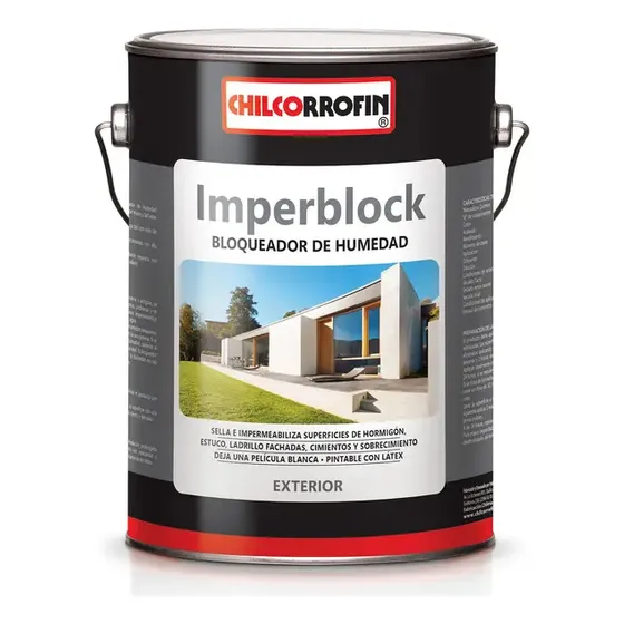 Bloqueador Humedad 1 Gl Imperblock Blanco Satín Chilcorrofin