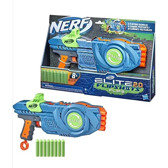 Nerf Élite 2.0 Flipshots Flip 8 Dardos 