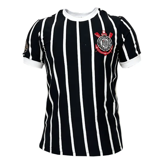 Camisa Corinthians Retrô Democracia 1982 Masculino Oficial
