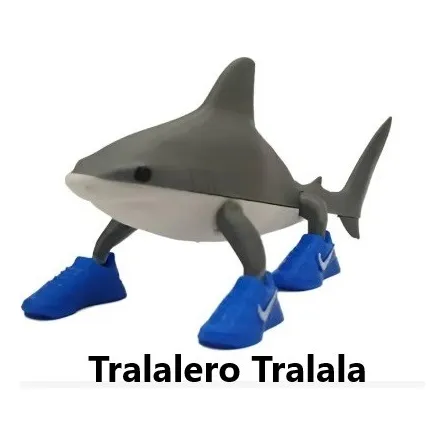 Tralalero Tralala Muñeco Meme Articulado