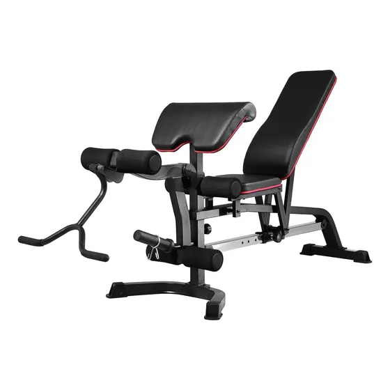 Banco Leg Extension Soporte Olímpico Curl Bíceps - Ad-185060